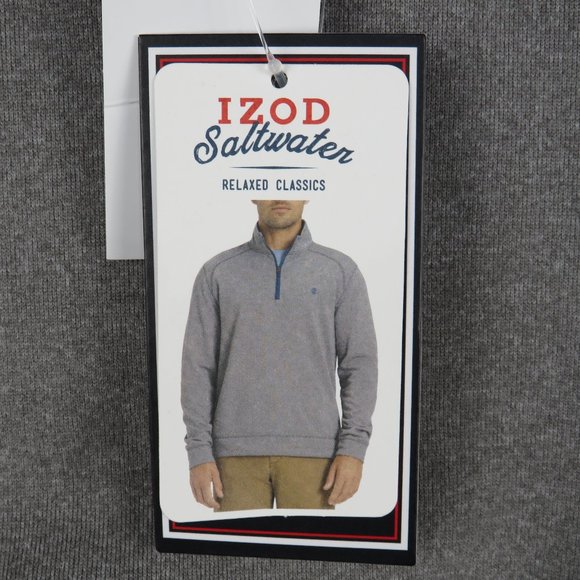 IZOD* Men's Long Sleeve 1/4 Zip 2" Turtle Neck Straight Hem Pullover Sweater~XXL - Picture 8 of 14